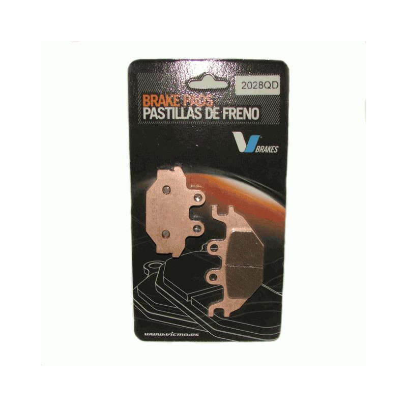 KLOCKI HAMULCOWE VICMA MA310 ORGANICZNE DO ATV KYMCO SYM YAMAHA