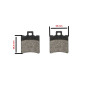 KLOCKI HAMULCOWE POWER FORCE 40X49,9X7 MM KLOCKI HAMULCOWE POWER FORCE 40X49,9X7 MM