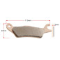KLOCKI HAMULCOWE POWER FORCE CANAM - FA618
