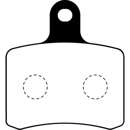 EBC Klocki kartingowe FA553 (1 kpl. na tarczę)
