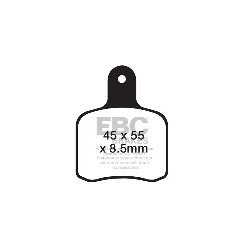 EBC Klocki kartingowe FA540S (1 kpl. na tarczę)