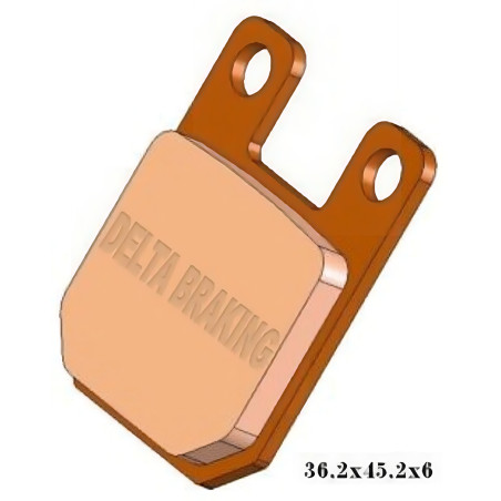 Klocki hamulcowe motocyklowe DELTA DB5050 (odpowiednik FA115)