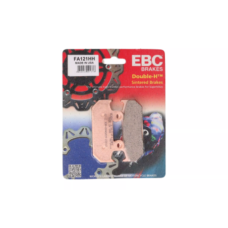 Klocki hamulcowe EBC FA 121 HH (2 szt.)