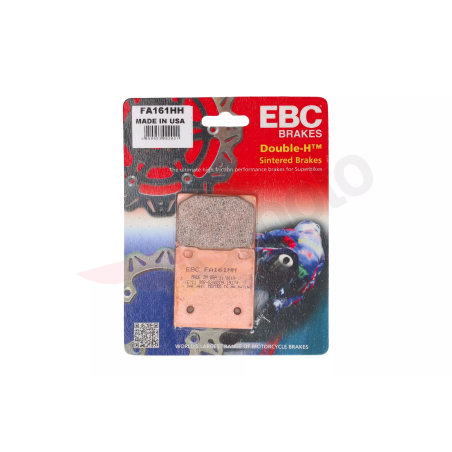 Klocki hamulcowe EBC FA 161 HH (2 szt.)