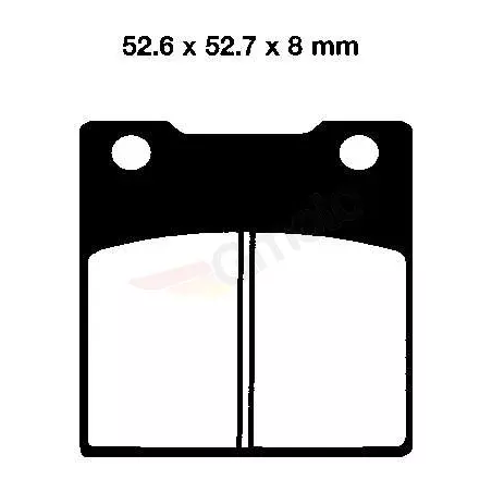 Klocki hamulcowe EBC FA 161 HH (2 szt.)