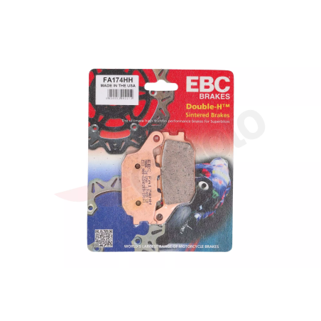 Klocki hamulcowe EBC FA 174 HH (2 szt.)
