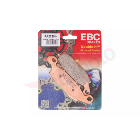 Klocki hamulcowe EBC FA 229 HH (2 szt.)