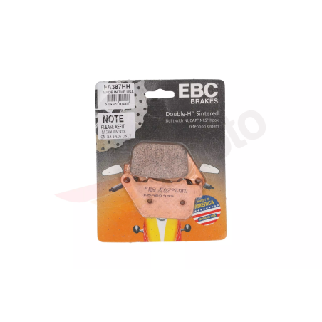 Klocki hamulcowe EBC FA 387 HH (2 szt.)