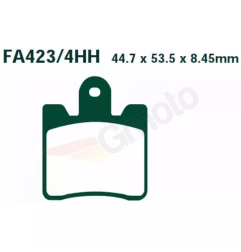 Klocki hamulcowe EBC FA 423/4 HH (4 szt.)