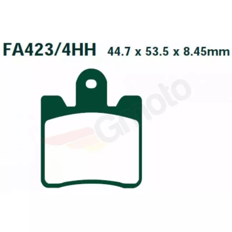 Klocki hamulcowe EBC FA 423/4 HH (4 szt.)