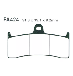 Klocki hamulcowe EBC FA 424 HH (2 szt.)
