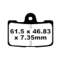Klocki hamulcowe EBC FA 454/4 HH (4 szt.) Klocki hamulcowe EBC FA 454/4 HH (4 szt.)