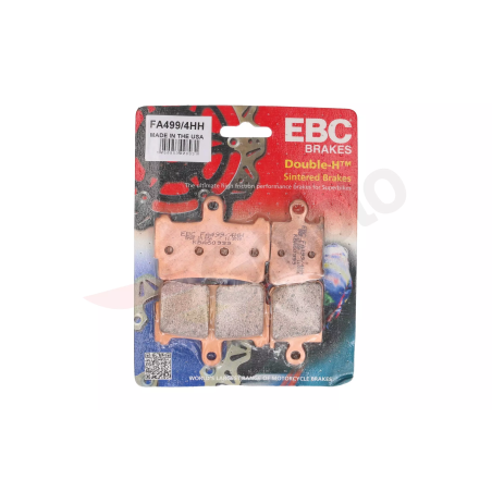 Klocki hamulcowe EBC FA 499/4 HH (2 szt.)