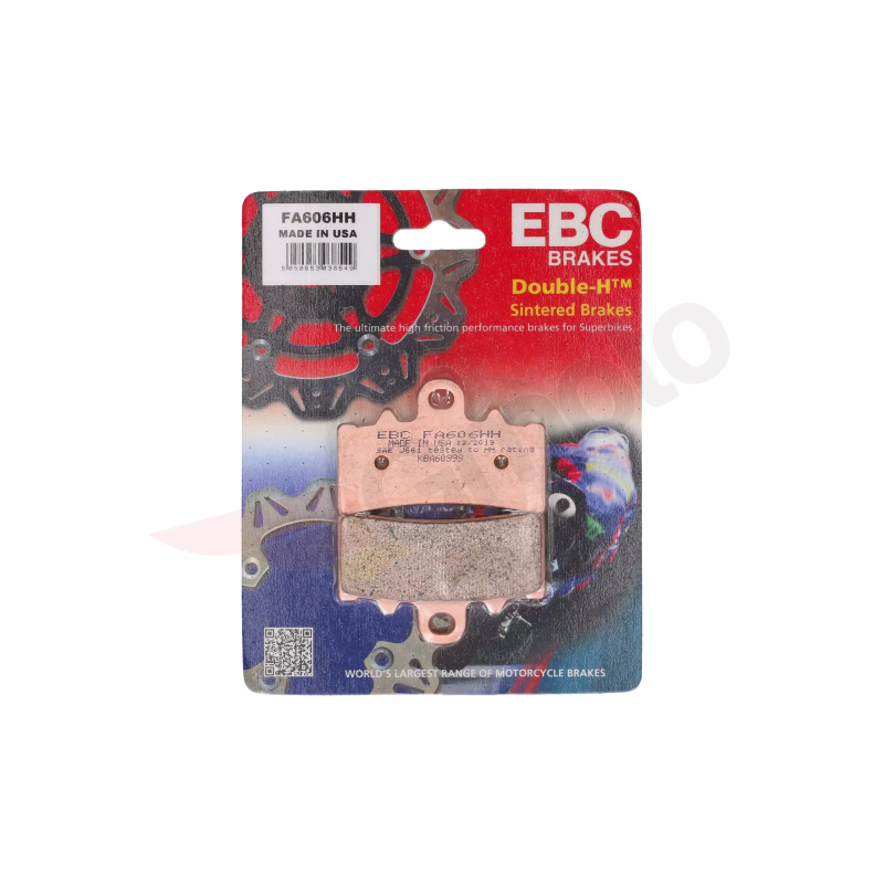 Klocki hamulcowe EBC FA 606 HH (2 szt.) Klocki hamulcowe EBC FA 606 HH (2 szt.)