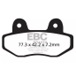 Klocki hamulcowe EBC FA 622 R (2 szt.) Kayo K2 K4 T2 T4 250 Klocki hamulcowe EBC FA 622 R (2 szt.) Kayo K2 K4 T2 T4 250