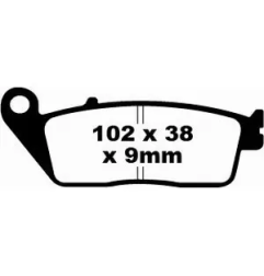 Klocki hamulcowe EBC FA 226 EPFA HH (2 szt.)