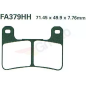 Klocki hamulcowe EBC FA 379 EPFA HH (2 szt.) Klocki hamulcowe EBC FA 379 EPFA HH (2 szt.)