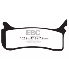 Klocki hamulcowe EBC FA 406 EPFA HH (2 szt.)