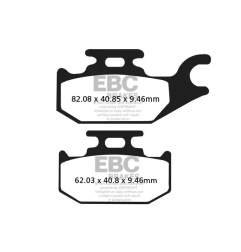 Klocki hamulcowe EBC FA 307 SXR HH (2 szt.)