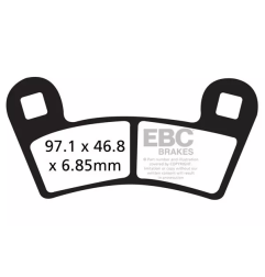Klocki hamulcowe EBC FA 456 SXR HH (2 szt.)