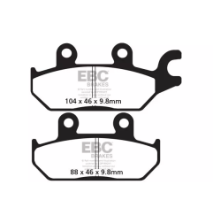 Klocki hamulcowe EBC FA 642 SXR HH (2 szt.)
