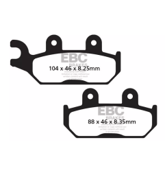 Klocki hamulcowe EBC FA 645 SXR HH (2 szt.)
