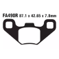 Klocki hamulcowe EBC FA 490 R (2 szt.)