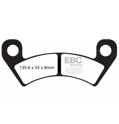 Klocki hamulcowe EBC FA 610 R (2 szt.)