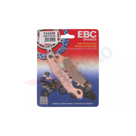 Klocki hamulcowe EBC FA 342 R (2 szt.)