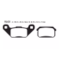 Klocki hamulcowe EBC FA 431 R (2 szt.)