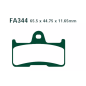 Klocki hamulcowe EBC FA 344 R (2 szt.)