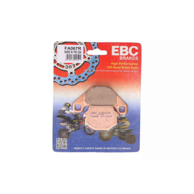 Klocki hamulcowe EBC FA 067 R (2 szt.) Klocki hamulcowe EBC FA 067 R (2 szt.)