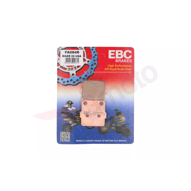 Klocki hamulcowe EBC FA 084 R (2 szt.)