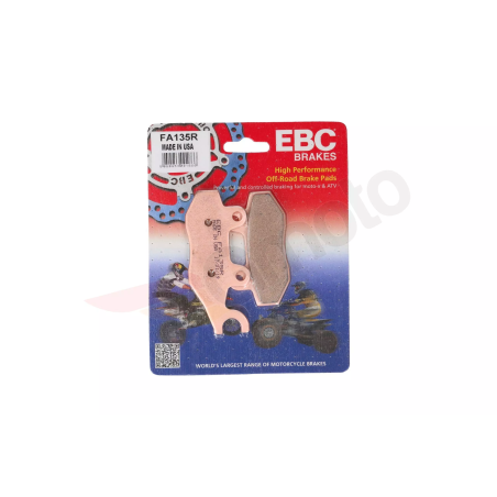 Klocki hamulcowe EBC FA 135 R (2 szt.)