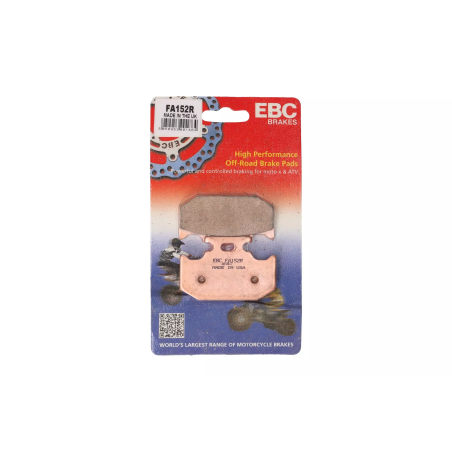Klocki hamulcowe EBC FA 152 R (2 szt.)