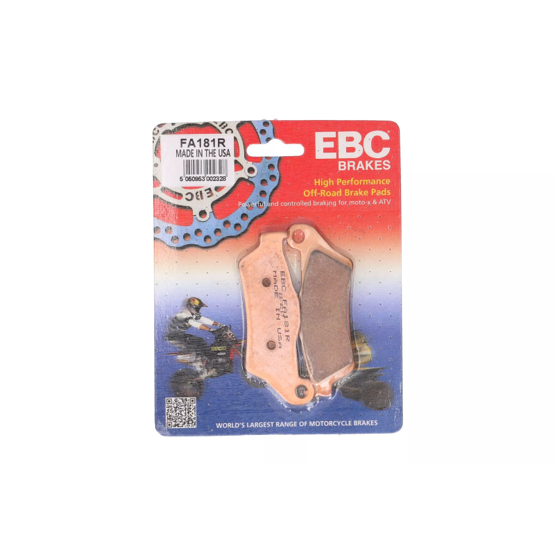 Klocki hamulcowe EBC FA 181 R (2 szt.) Klocki hamulcowe EBC FA 181 R (2 szt.)