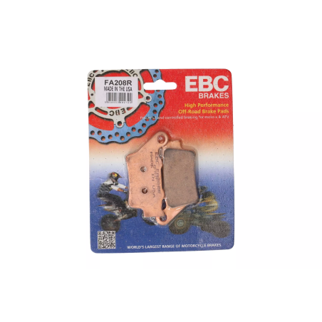 Klocki hamulcowe EBC FA 208 R (2 szt.)