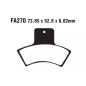 Klocki hamulcowe EBC FA 270 R (2 szt.)
