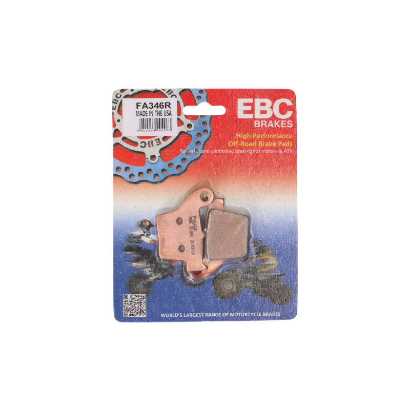 Klocki hamulcowe EBC FA 346 R (2 szt.) Klocki hamulcowe EBC FA 346 R (2 szt.)
