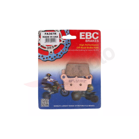 Klocki hamulcowe EBC FA 367 R (2 szt.)