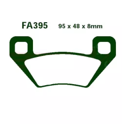 Klocki hamulcowe EBC FA 395 R (2 szt.)