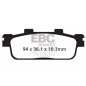 Klocki hamulcowe EBC FA 427 R (2 szt.)