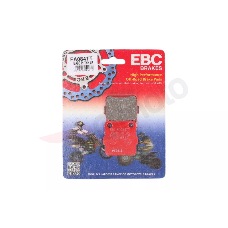 Klocki hamulcowe EBC FA 084 TT (2 szt.) Klocki hamulcowe EBC FA 084 TT (2 szt.)