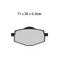 Klocki hamulcowe EBC FA 101 TT (2 szt.) Klocki hamulcowe EBC FA 101 TT (2 szt.)