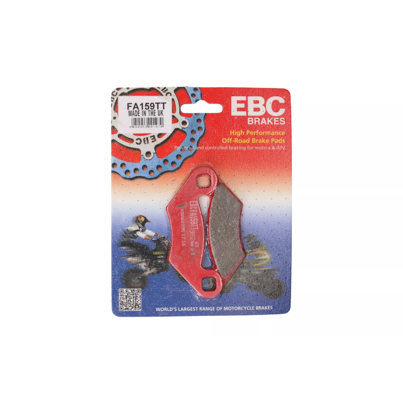 Klocki hamulcowe EBC FA 159 TT (2 szt.) Klocki hamulcowe EBC FA 159 TT (2 szt.)