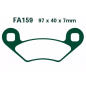 Klocki hamulcowe EBC FA 159 TT (2 szt.) Klocki hamulcowe EBC FA 159 TT (2 szt.)