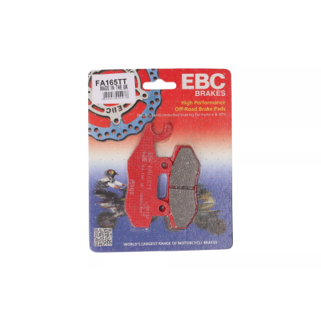 Klocki hamulcowe EBC FA 165 TT (2 szt.)