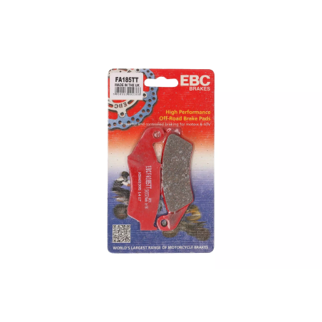 Klocki hamulcowe EBC FA 185 TT (2 szt.)