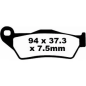 Klocki hamulcowe EBC FA 181 TT (2 szt.) Klocki hamulcowe EBC FA 181 TT (2 szt.)