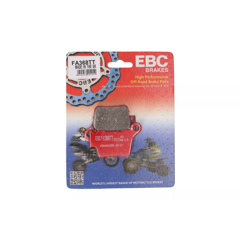Klocki hamulcowe EBC FA 368 TT (2 szt.) Klocki hamulcowe EBC FA 368 TT (2 szt.)